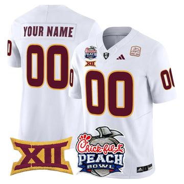 Personalized ASSD 2026 Peach Bowl Vapor Limited Custom Jersey - White Stitched