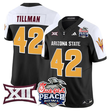 Personalized ASSD 2026 Peach Bowl Vapor Limited Jersey - Black Alternate / Pat Tillman Stitched