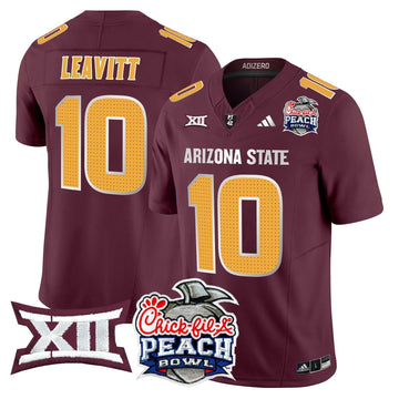 Personalized ASSD 2026 Peach Bowl Vapor Limited Jersey - Maroon / Sam Leavitt Stitched