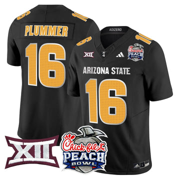 Personalized ASSD 2026 Peach Bowl Vapor Limited Jersey - Black / Jake Plummer Stitched