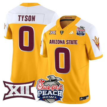 Personalized ASSD 2026 Peach Bowl Vapor Limited Jersey - Gold Alternate / Jordyn Tyson Stitched