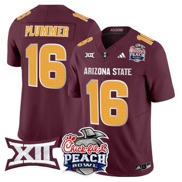 Personalized ASSD 2026 Peach Bowl Vapor Limited Jersey - Maroon / Jake Plummer Stitched