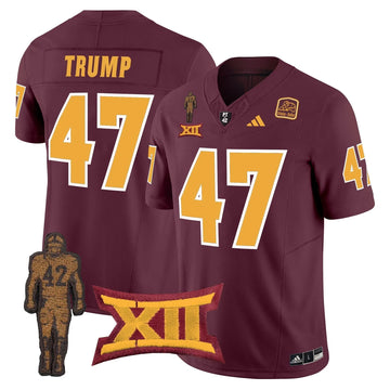 Personalized ASSD 2026 Pat Tillman Honoring Patch Vapor Limited Jersey - Maroon / Trump Stitched