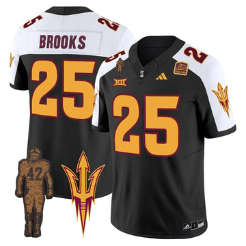 Personalized ASSD 2026 Pat Tillman Honoring Patch Vapor Limited Jersey - Black Alternate / DeCarlos Brooks Stitched