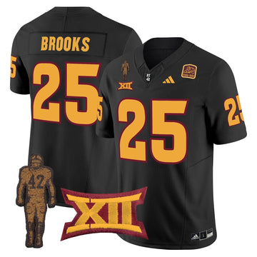 Personalized ASSD 2026 Pat Tillman Honoring Patch Vapor Limited Jersey - Black / DeCarlos Brooks Stitched