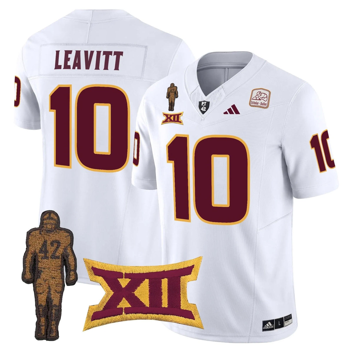 Personalized ASSD 2026 Pat Tillman Honoring Patch Vapor Limited Jersey - White / Sam Leavitt Stitched