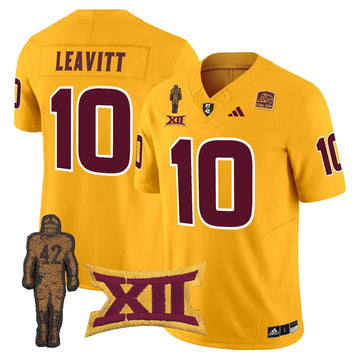 Personalized ASSD 2026 Pat Tillman Honoring Patch Vapor Limited Jersey - Gold / Sam Leavitt Stitched