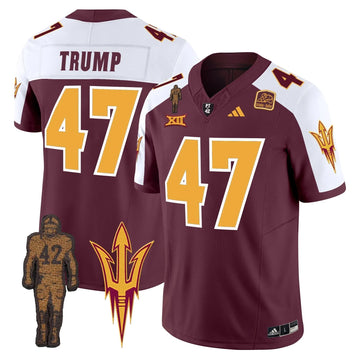 Personalized ASSD 2026 Pat Tillman Honoring Patch Vapor Limited Jersey - Maroon Alternate / Trump Stitched