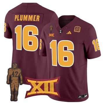 Personalized ASSD 2026 Pat Tillman Honoring Patch Vapor Limited Jersey - Maroon / Jake Plummer Stitched