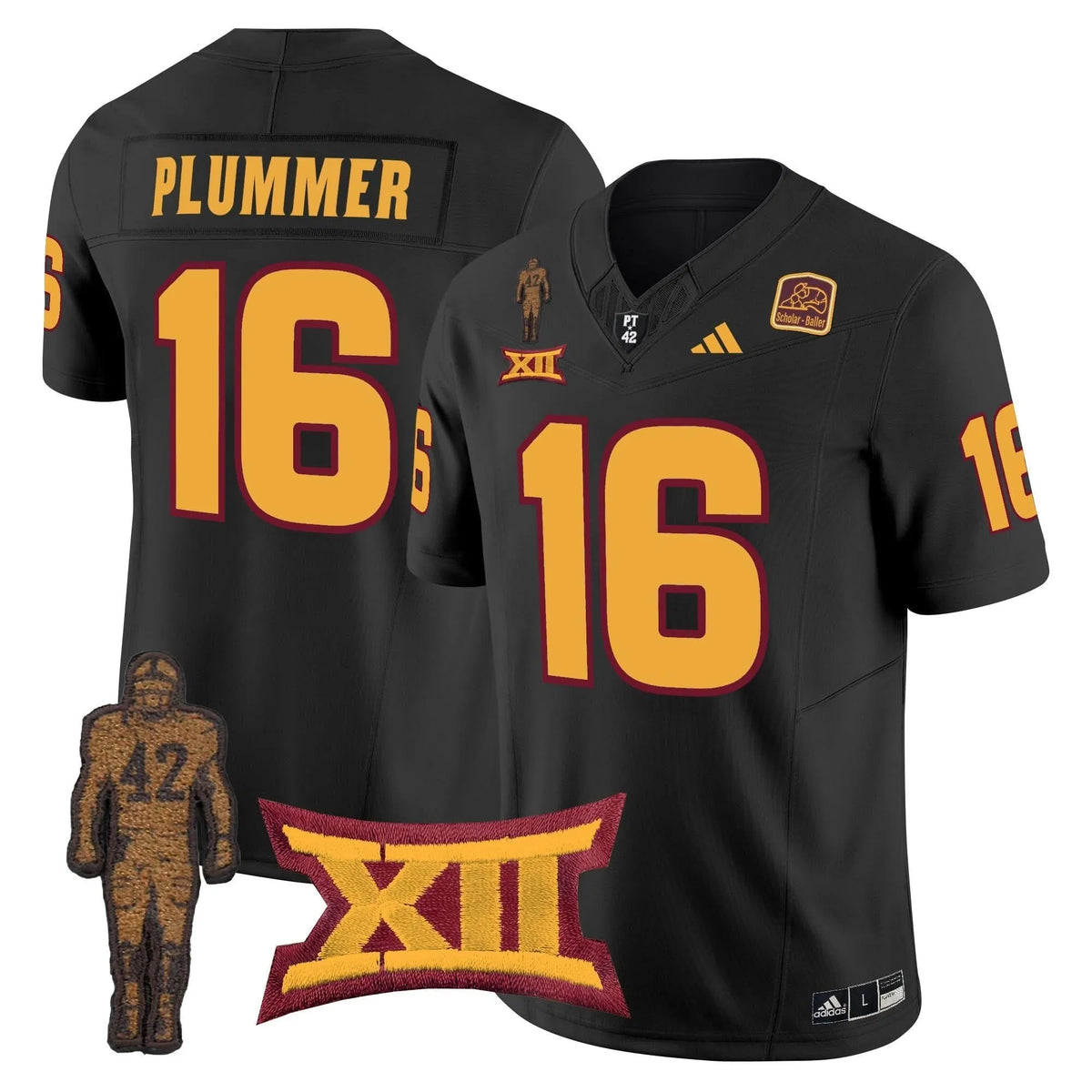 Personalized ASSD 2026 Pat Tillman Honoring Patch Vapor Limited Jersey - Black / Jake Plummer Stitched