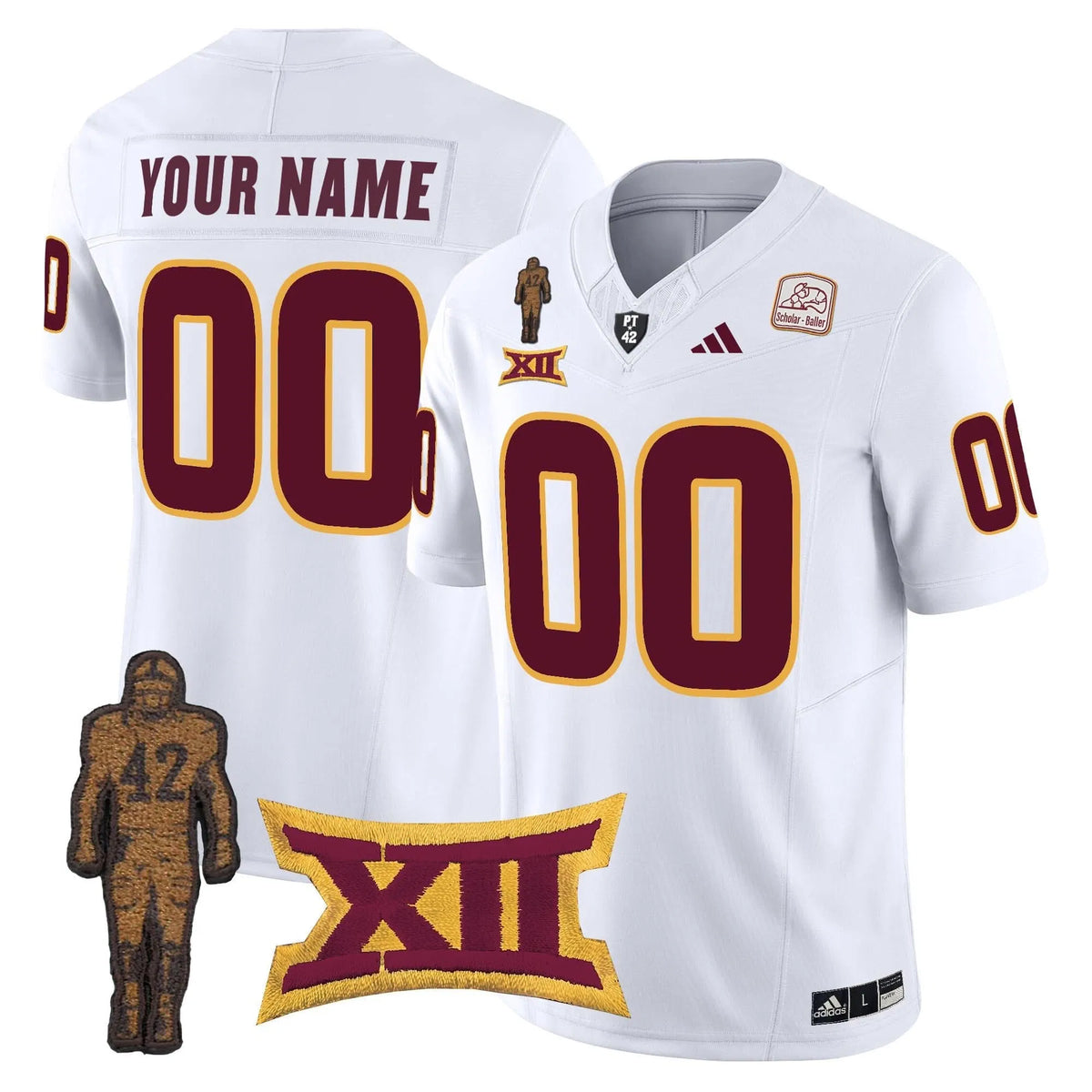 Personalized ASSD 2026 Pat Tillman Honoring Patch Vapor Limited Custom Jersey - White Stitched