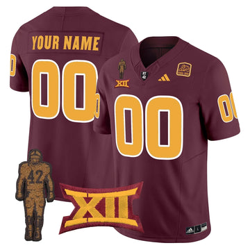 Personalized ASSD 2026 Pat Tillman Honoring Patch Vapor Limited Custom Jersey - Maroon Stitched
