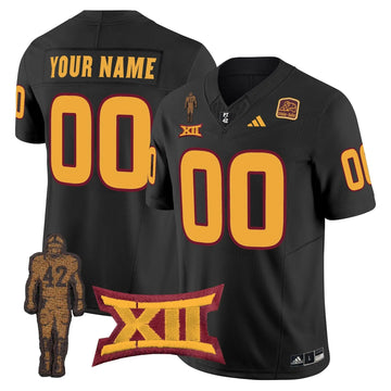 Personalized ASSD 2026 Pat Tillman Honoring Patch Vapor Limited Custom Jersey - Black Stitched