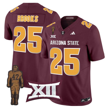 Personalized ASSD 2026 Pat Tillman Honoring Patch Vapor Limited Jersey V2 - Maroon / DeCarlos Brooks Stitched