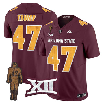 Personalized ASSD 2026 Pat Tillman Honoring Patch Vapor Limited Jersey V2 - Maroon / Trump Stitched