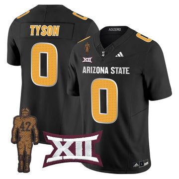 Personalized ASSD 2026 Pat Tillman Honoring Patch Vapor Limited Jersey V2 - Black / Jordyn Tyson Stitched