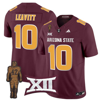 Personalized ASSD 2026 Pat Tillman Honoring Patch Vapor Limited Jersey V2 - Maroon / Sam Leavitt Stitched