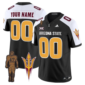 Personalized ASSD 2026 Pat Tillman Honoring Patch Vapor Limited Custom Jersey V2 - Black Alternate Stitched