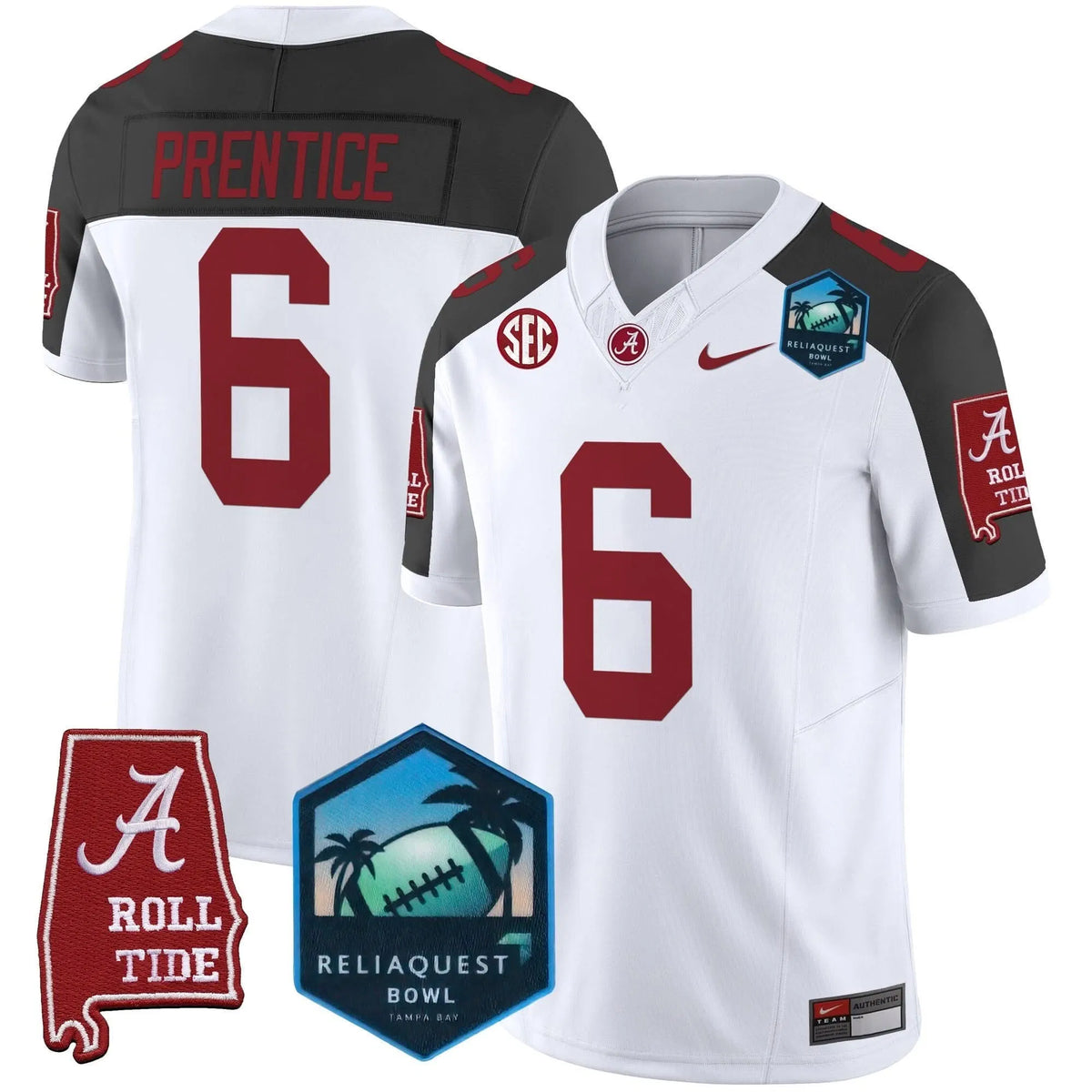 Personalized ACT 2026 ReliaQuest Bowl Patch Vapor Limited Jersey - Inverted / Kobe Prentice Stitched