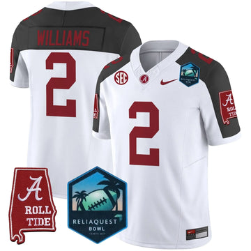 Personalized ACT 2026 ReliaQuest Bowl Patch Vapor Limited Jersey - Inverted / Ryan Williams Stitched