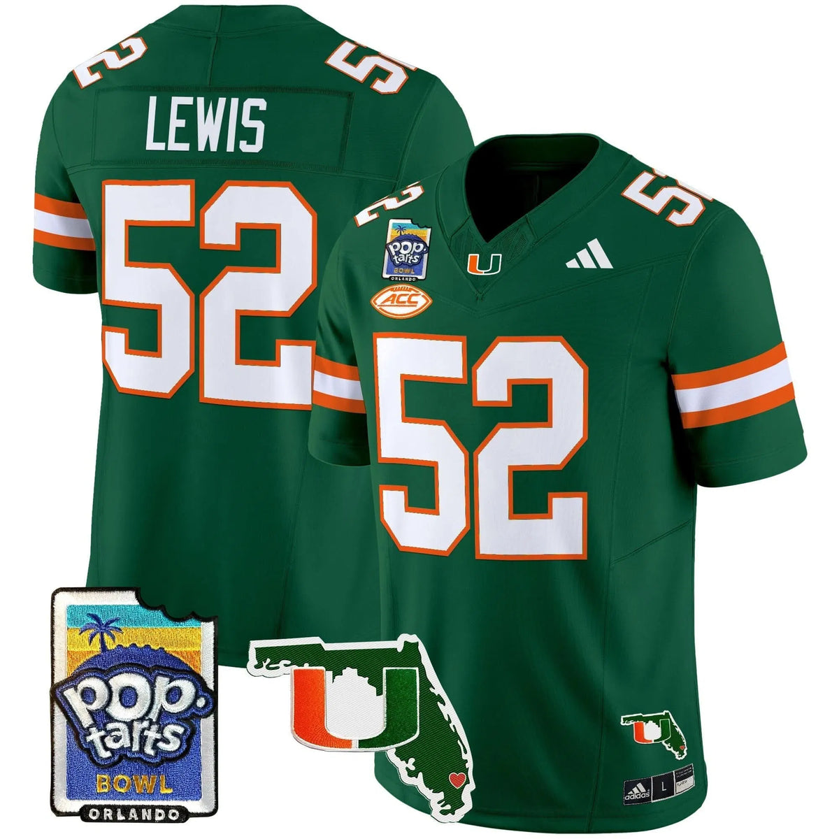 Personalized MH 2026 PopTarts Bowl Patch Vapor Limited Jersey - Green / Ray Lewis Stitched