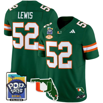 Personalized MH 2026 PopTarts Bowl Patch Vapor Limited Jersey - Green / Ray Lewis Stitched