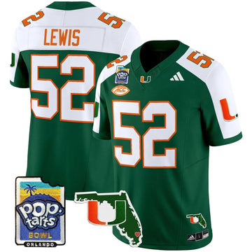 Personalized MH 2026 PopTarts Bowl Patch Vapor Limited Jersey - Green Alternate / Ray Lewis Stitched