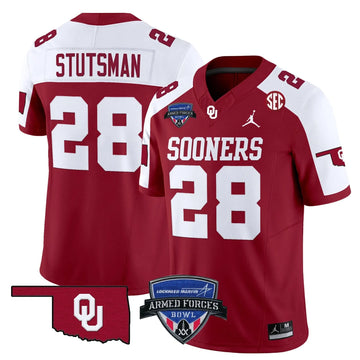Personalized OS 2026 Armed Forces Bowl Patch Vapor Limited Jersey - Alternate / Danny Stutsman Stitched