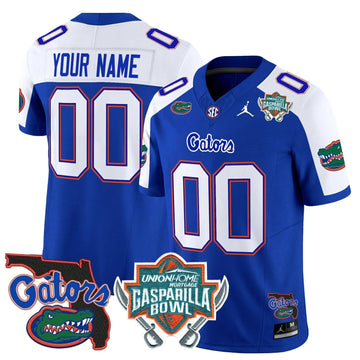 Personalized FG 2026 Gasparilla Bowl Patch Vapor Limited Custom Jersey - Royal Alternate Stitched