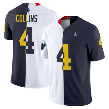 Personalized MW Split Vapor Limited Jersey - Nico Collins Stitched