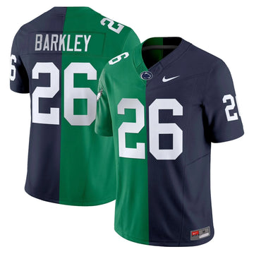 Personalized PSU Split Vapor Limited Jersey - Saquon Barkley Stitched