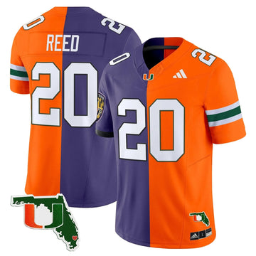 Personalized MH Split Vapor Limited Jersey - Ed Reed Stitched