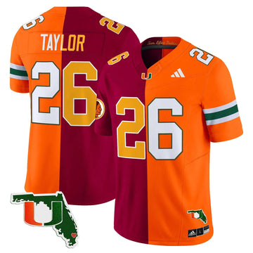 Personalized MH Split Vapor Limited Jersey - Sean Taylor Stitched