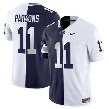 Personalized PSU Split Vapor Limited Jersey - Micah Parsons Stitched