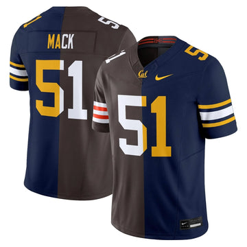 Personalized California Golden CHI Split Vapor Limited Jersey - Alex Mack Stitched