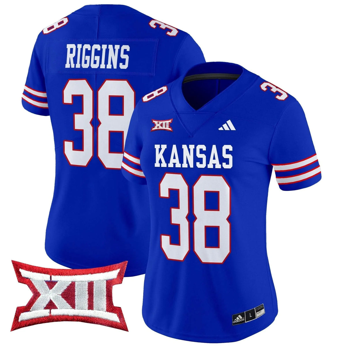 Personalized Women's KJ 2026 Vapor Limited Jersey V2 - Stitched - Royal / John Riggins Stitched