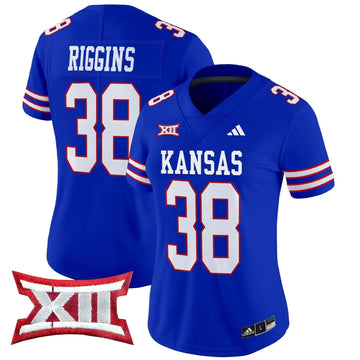 Personalized Women's KJ 2026 Vapor Limited Jersey V2 - Stitched - Royal / John Riggins Stitched