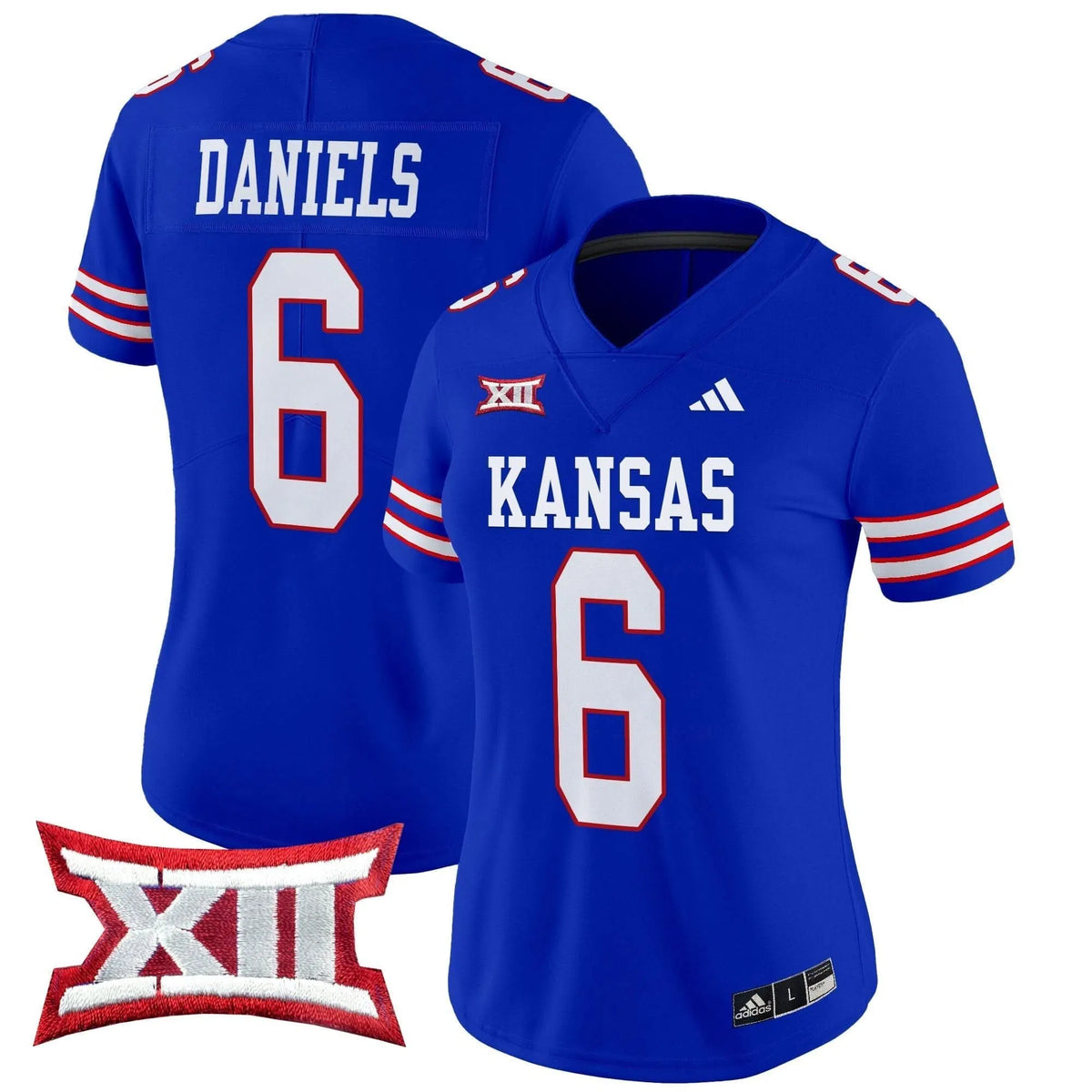 Personalized Women's KJ 2026 Vapor Limited Jersey V2 - Stitched - Royal / Jalon Daniels Stitched