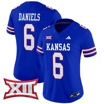 Personalized Women's KJ 2026 Vapor Limited Jersey V2 - Stitched - Royal / Jalon Daniels Stitched