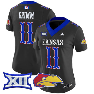 Personalized Women's KJ 2026 Vapor Limited Jersey V2 - Stitched - Black / Luke Grimm Stitched