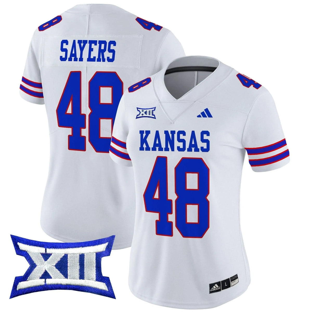 Personalized Women's KJ 2026 Vapor Limited Jersey V2 - Stitched - White / Gale Sayers Stitched