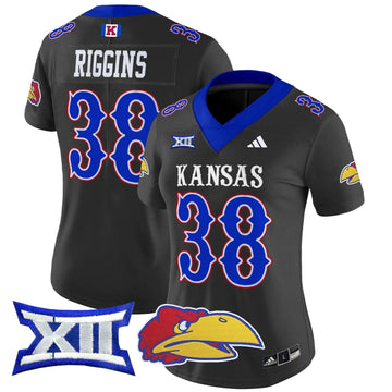 Personalized Women's KJ 2026 Vapor Limited Jersey V2 - Stitched - Black / John Riggins Stitched