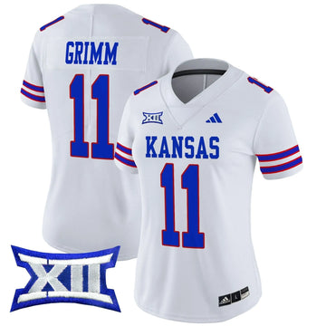 Personalized Women's KJ 2026 Vapor Limited Jersey V2 - Stitched - White / Luke Grimm Stitched