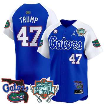 Personalized FG 2026 Gasparilla Bowl Patch Vapor Premier Limited Jersey - Royal Alternate / Trump Stitched