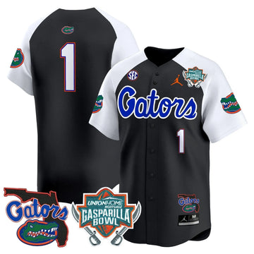 Personalized FG 2026 Gasparilla Bowl Patch Vapor Premier Limited Jersey - Black Alternate / #1 Team Stitched
