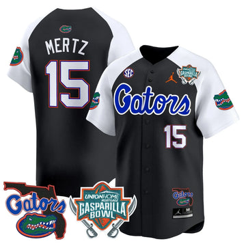 Personalized FG 2026 Gasparilla Bowl Patch Vapor Premier Limited Jersey - Black Alternate / Graham Mertz Stitched