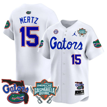 Personalized FG 2026 Gasparilla Bowl Patch Vapor Premier Limited Jersey - White / Graham Mertz Stitched