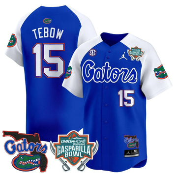 Personalized FG 2026 Gasparilla Bowl Patch Vapor Premier Limited Jersey - Royal Alternate / Tim Tebow Stitched