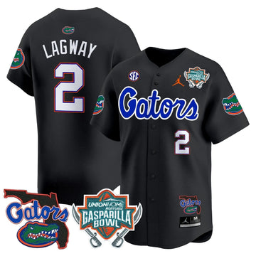Personalized FG 2026 Gasparilla Bowl Patch Vapor Premier Limited Jersey - Black / DJ Lagway Stitched