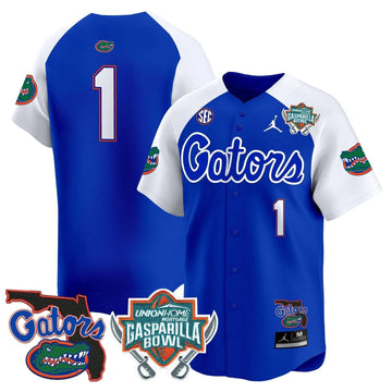 Personalized FG 2026 Gasparilla Bowl Patch Vapor Premier Limited Jersey - Royal Alternate / #1 Team Stitched